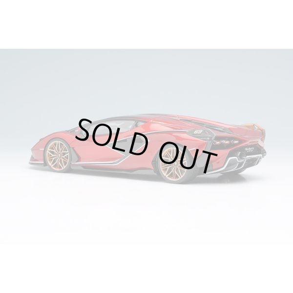 画像3: EIDOLON COLLECTION 1/43 Lamborghini Sian FKP 37 2019 with Stripe Rosso Efesto Limited 60 pcs. (3)