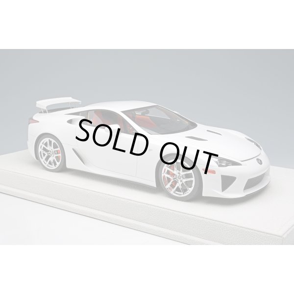 画像5: EIDOLON 1/18 Lexus LFA 2010 Rear Wing up Whitest White Limited 50 pcs. (5)