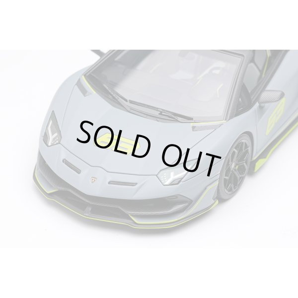 画像6: EIDOLON COLLECTION 1/43 Lamborghini Aventador SVJ 63 Roadster 2019 Grigio Acaso Limited 63 pcs. (6)