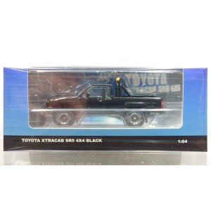 画像: Gaincorp Products 1/64 Toyota 1985 Hilux 4x4 SR5 Extra Cab Black