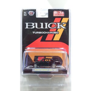 画像: M2 Machines 1/64 1987 Buick Grand National Custom Black