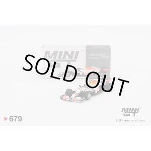 画像: MINI GT 1/64 Red Bull RB16B 2021 3rd place winner #11 Turkish Grand Prix Sergio Perez