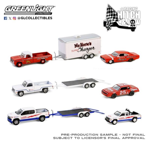 画像1: GREEN LiGHT 1/64 Racing Hitch & Tow Series 5 (1)