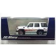 画像1: Hi Story 1/43 Toyota LAND CRUISER 70 AX (2023) Super White II with Stripe Tape (1)