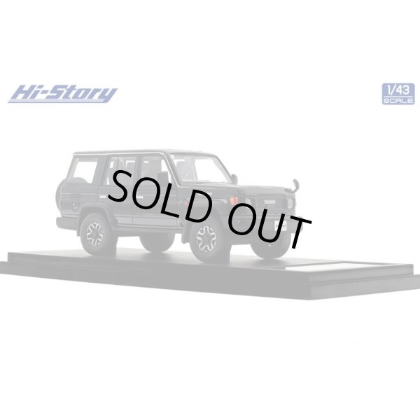 画像4: Hi Story 1/43 Toyota LAND CRUISER 70 AX (2023) Attitude Black Mica (4)