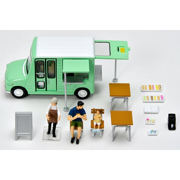 画像5: TOMYTEC 1/64 Diorama Collection #CarSnap24a Donut Shop (5)