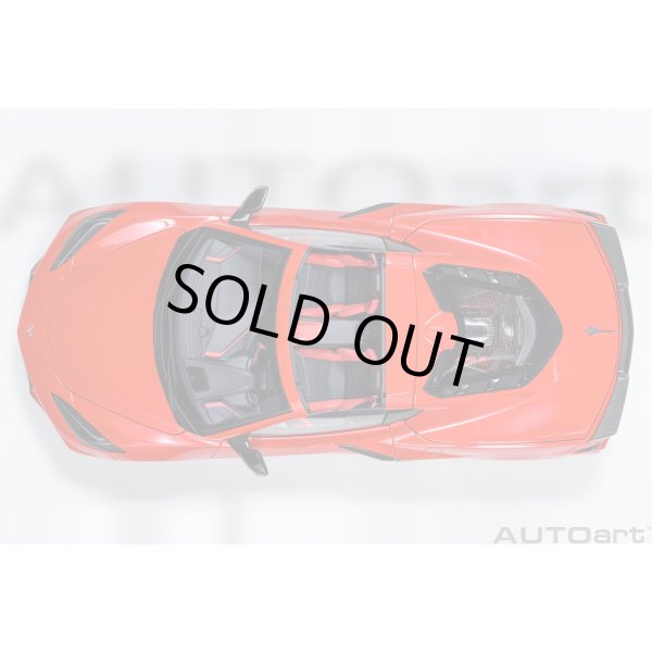 画像9: AUTOart 1/18 Chevrolet Corvette C8 Stingray Z51 (Torch Red) (9)