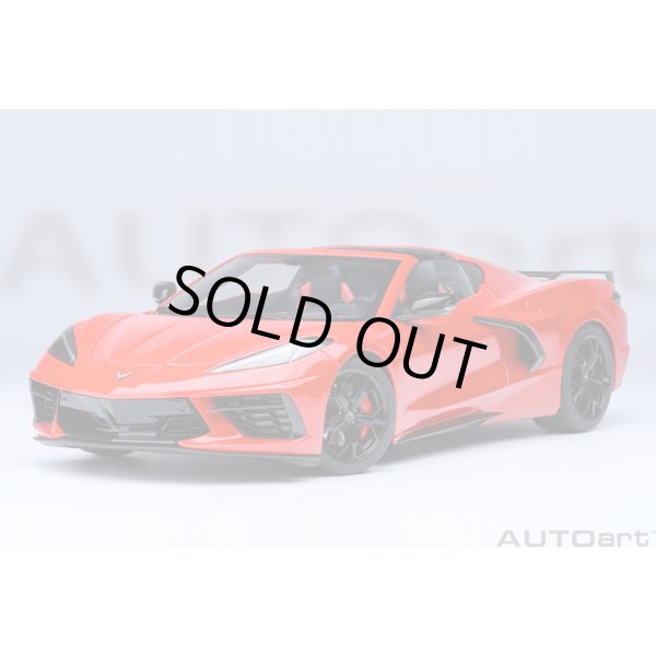 画像19: AUTOart 1/18 Chevrolet Corvette C8 Stingray Z51 (Torch Red) (19)