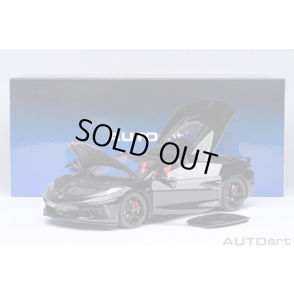 画像23: AUTOart 1/18 Chevrolet Corvette C8 Stingray Z51 (Black) (23)