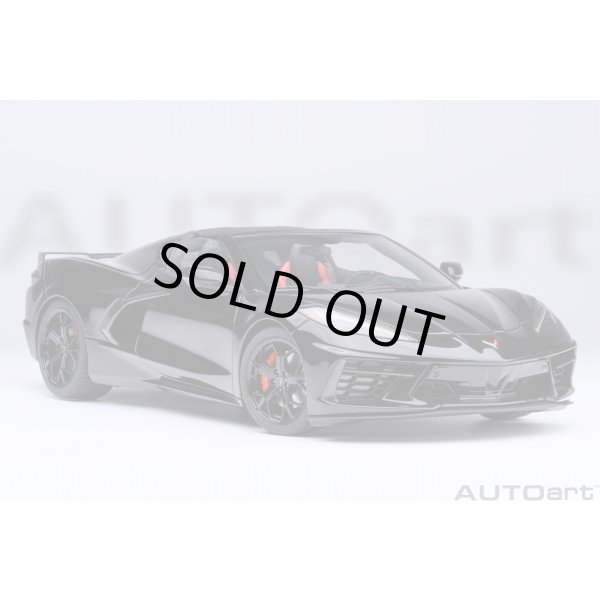 画像20: AUTOart 1/18 Chevrolet Corvette C8 Stingray Z51 (Black) (20)