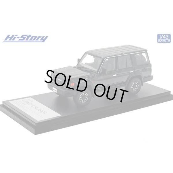 画像2: Hi Story 1/43 Toyota LAND CRUISER 70 AX (2023) Attitude Black Mica (2)