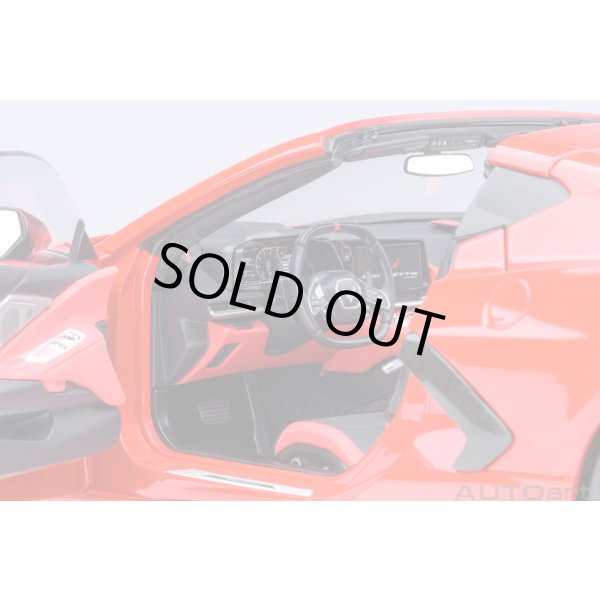 画像11: AUTOart 1/18 Chevrolet Corvette C8 Stingray Z51 (Torch Red) (11)