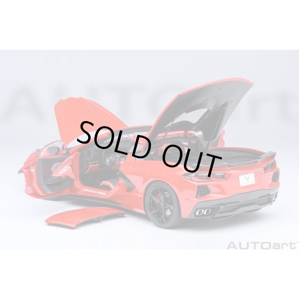 画像18: AUTOart 1/18 Chevrolet Corvette C8 Stingray Z51 (Torch Red) (18)