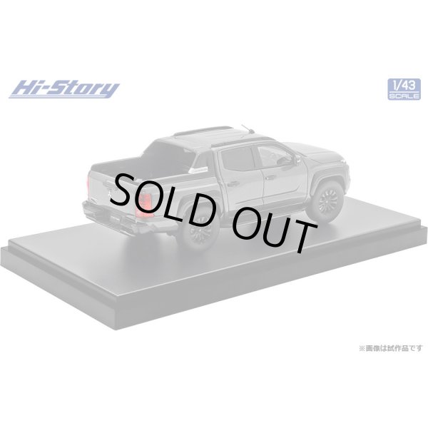 画像3: Hi Story 1/43 MITSUBISHI TRITON Double Cab 4WD (2024) Graphite Gray Metallic (3)