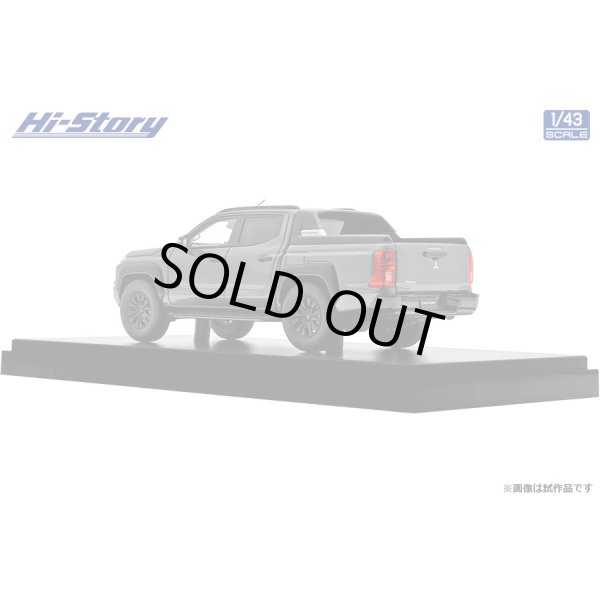 画像5: Hi Story 1/43 MITSUBISHI TRITON Double Cab 4WD (2024) Graphite Gray Metallic (5)