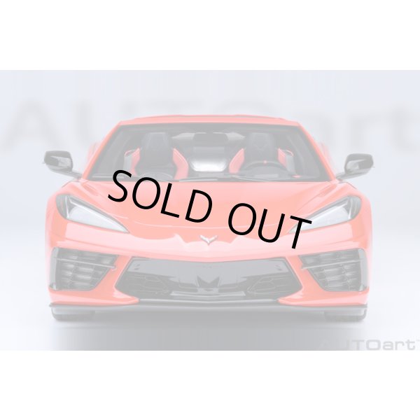 画像7: AUTOart 1/18 Chevrolet Corvette C8 Stingray Z51 (Torch Red) (7)