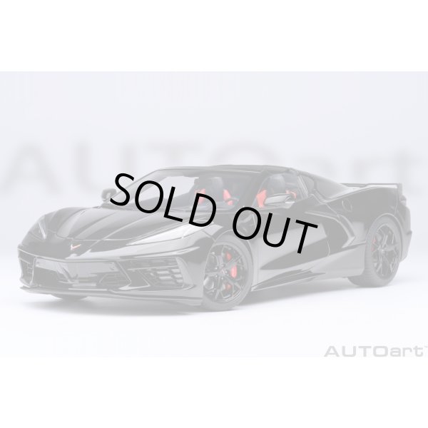 画像19: AUTOart 1/18 Chevrolet Corvette C8 Stingray Z51 (Black) (19)