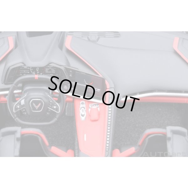 画像16: AUTOart 1/18 Chevrolet Corvette C8 Stingray Z51 (Torch Red) (16)