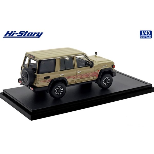 画像3: Hi Story 1/43 Toyota LAND CRUISER 70 AX (2023) Beige with Stripe Tape (3)