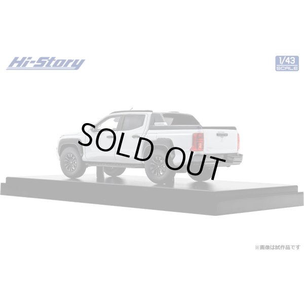 画像5: Hi Story 1/43 MITSUBISHI TRITON Double Cab 4WD (2024) White Diamond (5)