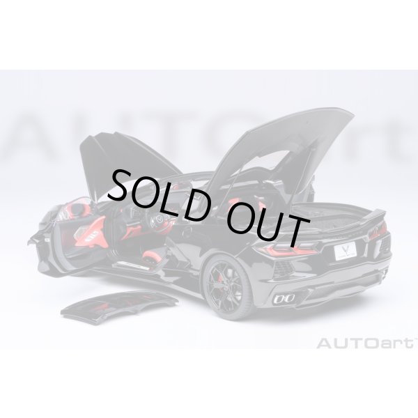 画像18: AUTOart 1/18 Chevrolet Corvette C8 Stingray Z51 (Black) (18)