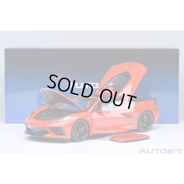 画像23: AUTOart 1/18 Chevrolet Corvette C8 Stingray Z51 (Torch Red) (23)