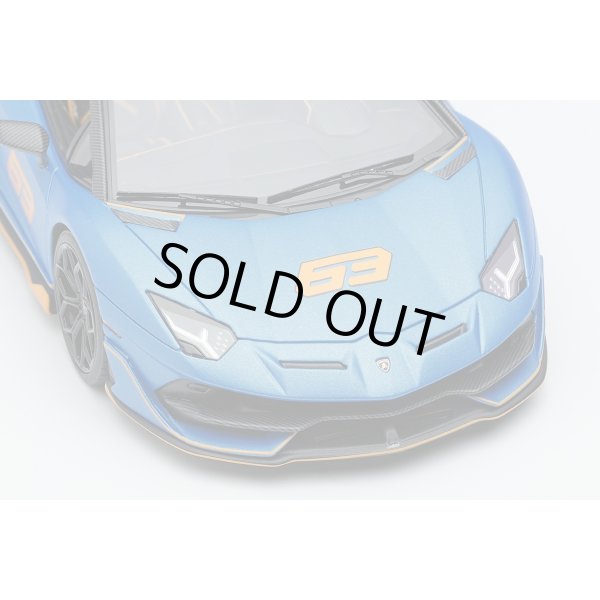 画像6: EIDOLON COLLECTION 1/43 Lamborghini Aventador SVJ 63 Roadster 2019 Blue Arione Limited 63 pcs. (6)