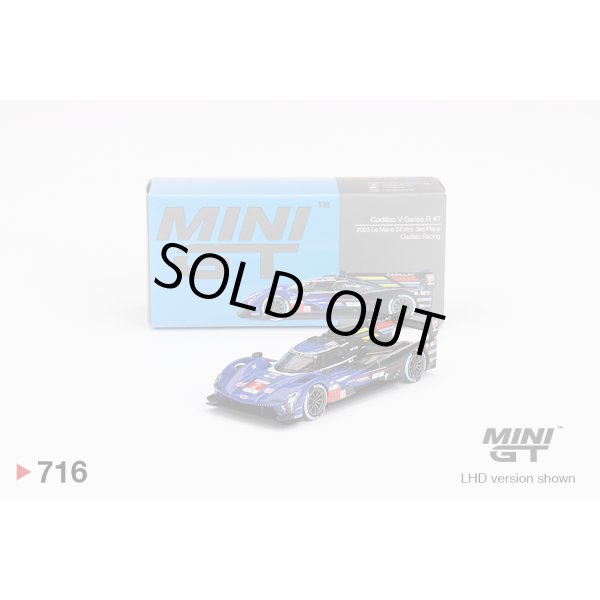 画像1: MINI GT 1/64 Cadillac V Series. R Le Mans 24 Hours 2023 3rd place car #2 Cadillac Racing (1)