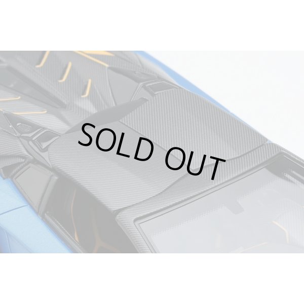 画像9: EIDOLON COLLECTION 1/43 Lamborghini Aventador SVJ 63 Roadster 2019 Blue Arione Limited 63 pcs. (9)