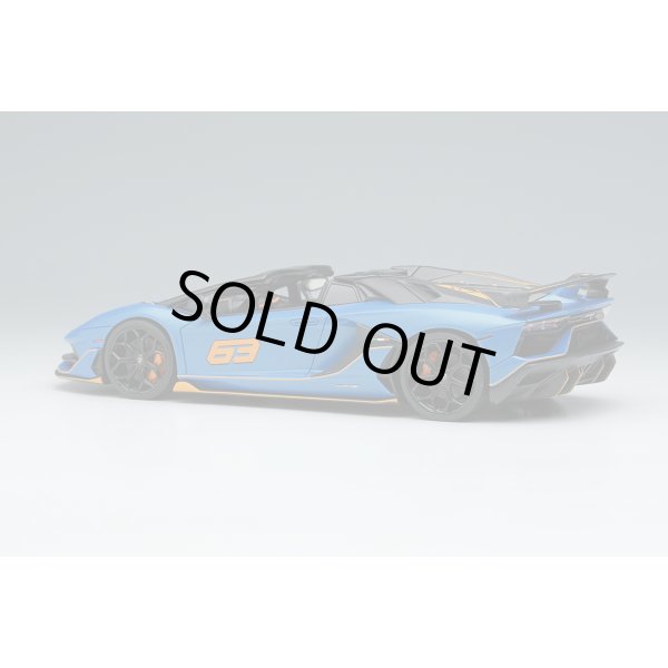 画像3: EIDOLON COLLECTION 1/43 Lamborghini Aventador SVJ 63 Roadster 2019 Blue Arione Limited 63 pcs. (3)
