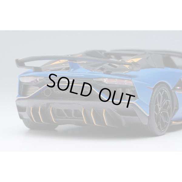 画像13: EIDOLON COLLECTION 1/43 Lamborghini Aventador SVJ 63 Roadster 2019 Blue Arione Limited 63 pcs. (13)