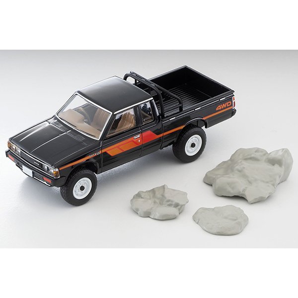 画像7: TOMYTEC 1/64 Limited Vintage NEO Datsun Truck 4WD King Cab AD (Black) (7)