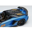 画像7: EIDOLON COLLECTION 1/43 Lamborghini Aventador SVJ 63 Roadster 2019 Blue Arione Limited 63 pcs. (7)