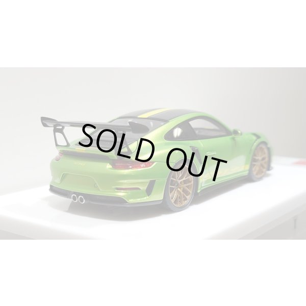 画像10: EIDOLON 1/43 Porsche 911 (991.2) GT3 RS Weissach package 2018 Giallo Verde Pearl with Body Stirpes Limited 32 pcs. (10)