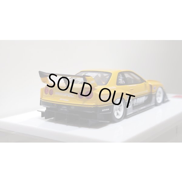 画像10: EIDOLON 1/43 LB-ER34 Super Silhouette SKYLINE Grande Giallo Pearl / Gummetallic Tow-tone color Limited 32 pcs. (10)