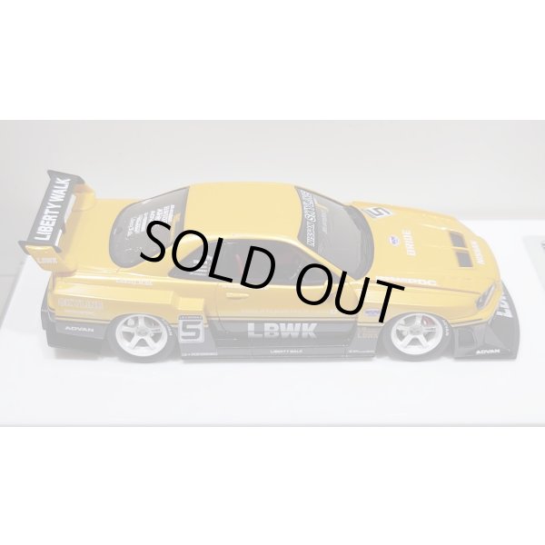 画像8: EIDOLON 1/43 LB-ER34 Super Silhouette SKYLINE Grande Giallo Pearl / Gummetallic Tow-tone color Limited 32 pcs. (8)