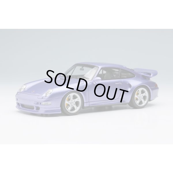画像2: VISION 1/43 Porsche 911 (993) Turbo S 1996 Lavender Blue Metallic Limited 50 pcs. (2)