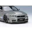 画像8: EIDOLON 1/43 NISSAN SKYLINE GT-R (NISMO BNR34 CRS Version) Dark Metal Gray with Logo Sticker 2011 (8)