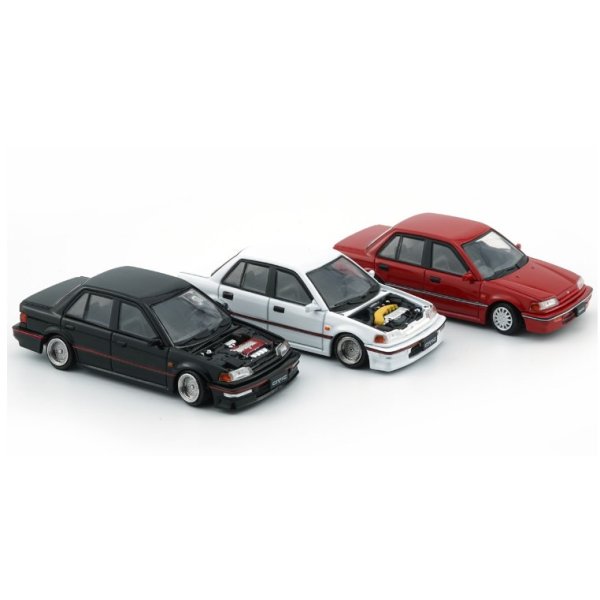 画像12: BM CREATIONS 1/64 Honda Civic EF2 1991 Black (RHD) (12)