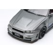 画像6: EIDOLON 1/43 NISSAN SKYLINE GT-R (NISMO BNR34 CRS Version) Dark Metal Gray with Logo Sticker 2011 (6)
