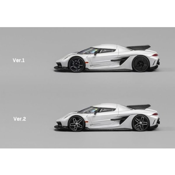 画像3: CM MODEL 1/64 Koenigsegg Jesko Absolute White (3)