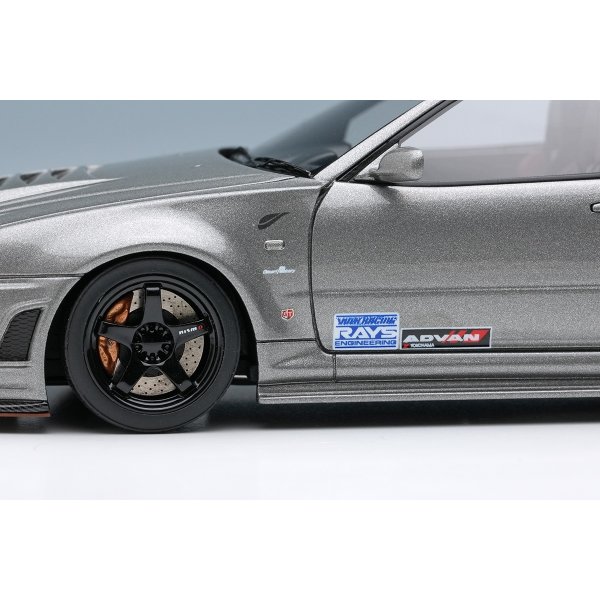 画像9: EIDOLON 1/43 NISSAN SKYLINE GT-R (NISMO BNR34 CRS Version) Dark Metal Gray with Logo Sticker 2011 (9)