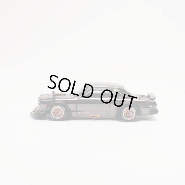 画像3: POP RACE 1/64 SKYLINE GT-R V8 DRIFT (HAKOSUKA) DARK CHROME (3)