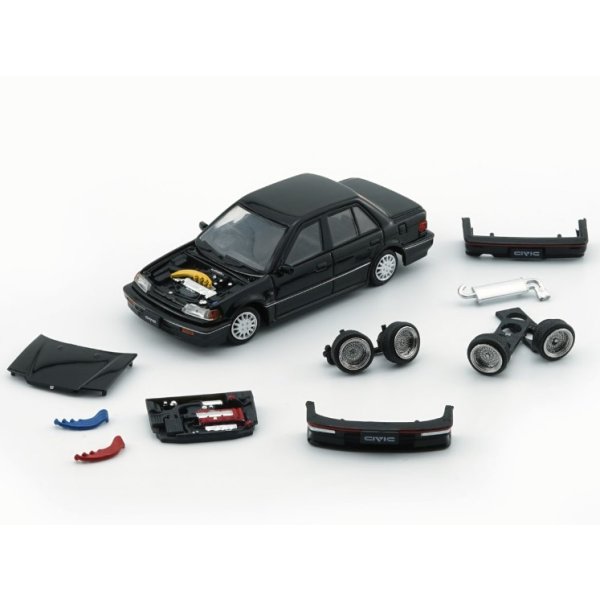 画像1: BM CREATIONS 1/64 Honda Civic EF2 1991 Black (RHD) (1)