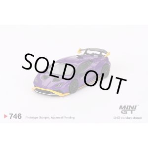 画像: MINI GT 1/64 Lamborghini Huracan STO Viola Pasiphae (LHD) [Blister Packaging]