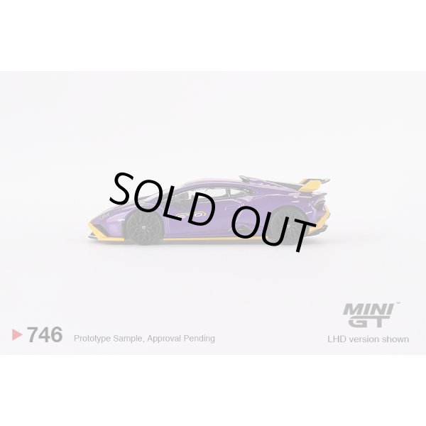 画像3: MINI GT 1/64 Lamborghini Huracan STO Viola Pasiphae (LHD) [Blister Packaging] (3)