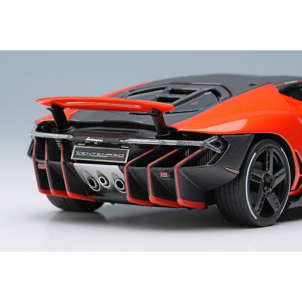 画像11: EIDOLON COLLECTION 1/43 Lamborghini Centenario LP770-4 2016 Rear Wing up Arancio Fuoco Limited 60 pcs. (11)