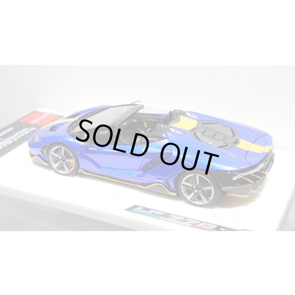 画像12: EIDOLON 1/43 Lamborghini Centenario Roadster LP770-4 2016 Lobellia Blue Limited 32 pcs. (12)