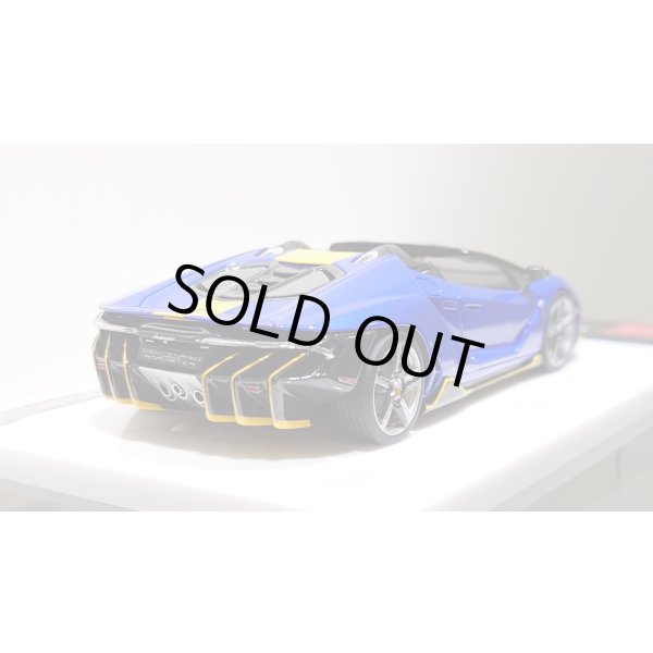 画像10: EIDOLON 1/43 Lamborghini Centenario Roadster LP770-4 2016 Lobellia Blue Limited 32 pcs. (10)