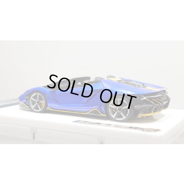 画像3: EIDOLON 1/43 Lamborghini Centenario Roadster LP770-4 2016 Lobellia Blue Limited 32 pcs. (3)